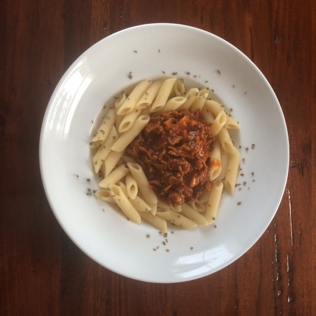 Penne met Pastasaus